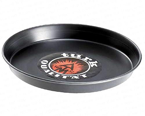 Turk 67130 - Molde para pizza, 30 cm, hierro, color negro