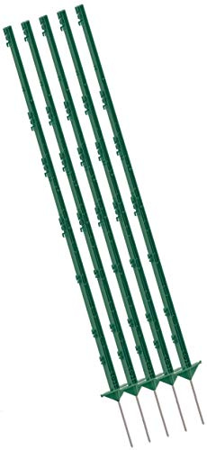 Landkaufhaus Mayer Weidezaunpfahl 40 St. 156 cm (136cm über dem Boden) *Grün
