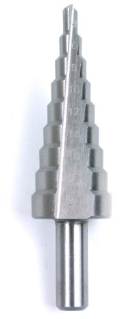 GSR Kegelbohrer Stufenbohrer | 30-40 mm | bohrer Hochleistungs-Schnellstahl geschliffen|gerade Nut|Zylinderschaft