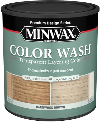 Minwax 404140000 Wash Transparent Layering Color, Barnwood