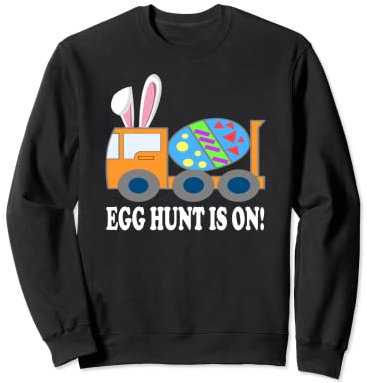 Batteur à œufs de Pâques avec oreilles de lapin Sweatshirt