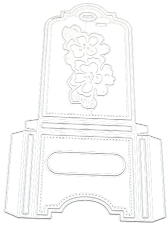 Stanzschablonen, Geschenkbox und Grußkarte Metall Stanzformen Scrapbooking Prägeschablonen Schablonen Cutting Dies Für Fotopapier,r 3D Karten Handwerk Prägen DIY Herstellung Geburtstag Geschenk