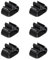 6 Clips de Sujeciones Repuestos para Brazo Limpiaparabrisas Delantero para Peugeot 3008, 5008 y Citroën C5, DS7 - Collares de Sujeción Robustos para Limpiaparabrisas Delantero, Enganche de Escobilla