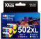 GPC IMAGE 502XL Multipack Kompatible für Epson 502 XL 502 502XL für Druckerpatronen Epson WF-2860 WF-2865 WF-2880 WF-2885 XP-5100 XP-5105 XP-5115 XP-5150 XP-5155 WF-2860DWF WF-2865DWF (10er-Pack)