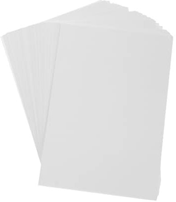 STOBOK 50blätter Druckerpapier Weiß Schreibmaschinenpapier Bastelbögen Konstruktionspapiere Für Büro Schule Heimwerkerprojekte Manuelles Schneiden Und Kleben Kunsthandwerkspapier Tintenst