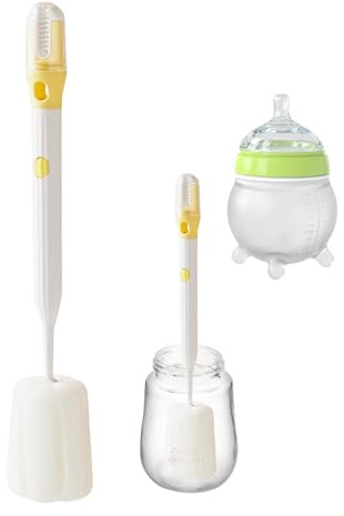 Cup Scrubber, Sponge Brush for Dishes - Cup Cleaning Brush, Cup Sponge with Extended Handle,Flexible Multifunctional Bottle Brushes for Cleaning,Boul Cleaner