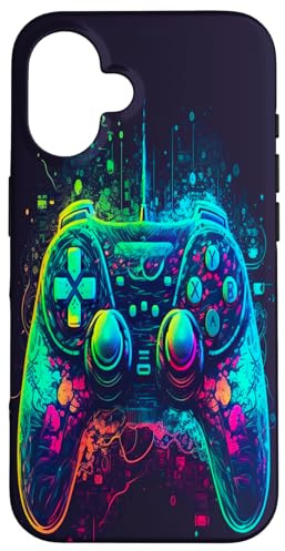 Gamer Video Game Controller for Gamer Boys Men Gaming Case for iPhone 16