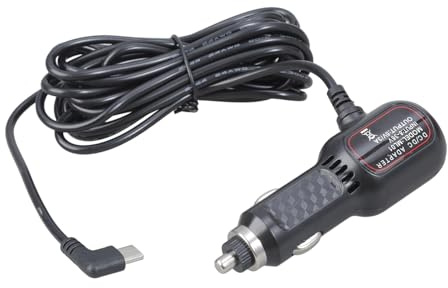 ZEPFJHE 12 V 24 V Auto Cavo di Alimentazione Cavo Spina 5V 3A USB C Adattatore Per Laptop Tablet Dispositivi Portatili Ricarica Veloce Adattatore di Alimentazione Auto