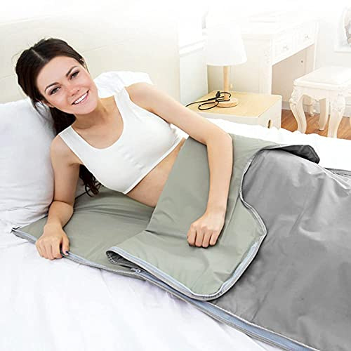 Couverture de sauna infrarouge lointain - Chauffage double zone pour thérapie détox et relaxation au spa à domicile