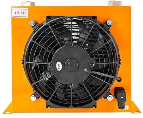 Radiatore Dell'olio Idraulico AH1012T-CA Da 100 L/min, Radiatore Dell'olio Idraulico Raffreddato Ad Aria Da 120 W Alte prestazioni(110)