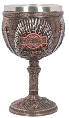HARRY POTTER Juego DE Tronos - CÁLIZ - Trono DE Hierro 17 CM - 801269132958 Marca