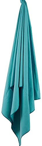 Lifeventure Recycled SoftFibre Travel Towel | Compact, Lightweight Quick-Dry Sports & Beach Towel, Sand-Free Design