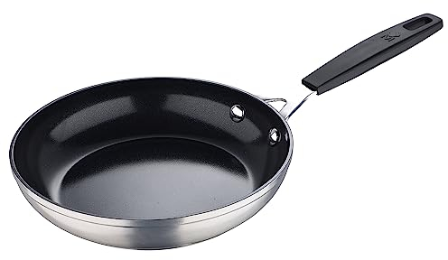 MasterPro Smart | Pfanne Antihaftbeschichtet 20 cm | Aus Geschmiedetem Aluminium | Ergonomischer Griff mit Silikonbeschichtung | Für Alle Herdarten
