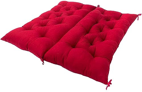 AZHANGYB Veranda-Schaukelkissen mit Rückenlehne, 120 x 100 x 10 cm, 2-3-Sitzer wasserdichte Bankkissen, wasserdichtes Bankkissen mit Rückenlehne, Schaukel-Sitzkissen mit Rückenlehne