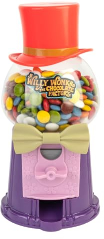 Grupo Erik Willy Wonka Gadget Verkaufsautomat Sparbüchse - Requisite Retro Automat - Funktionierender Warenautomat Deko Gegenstand Spardose Kinder und Erwachsene