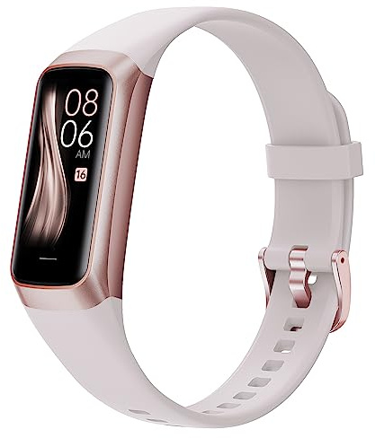 Tracker d'activité avec moniteur de fréquence cardiaque, podomètre, suivi du sommeil, compteur de calories et de pas, montre de sport