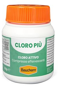 Bauchem Cloro Più Compresse Effervescenti al Cloro Attivo 350 g