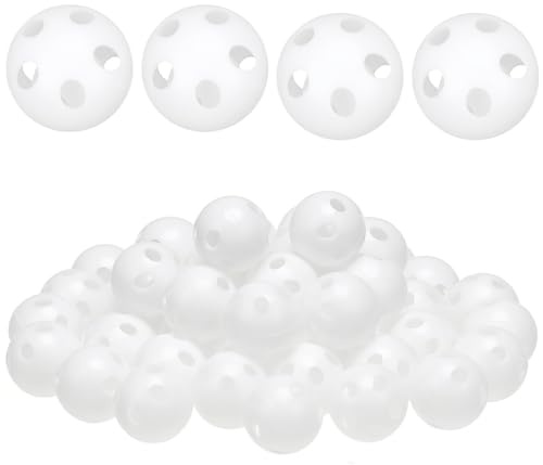 BESPORTBLE 50 Pcs Rattle Balls Inserts for Crochet Toys: Rattles and Plush Rings Repair Noise Maker for Animal Puppy Doll Pet, 2.8cm