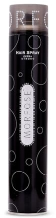 Morfose Extra Strong Hair Styling Spray 400ml – Extra starker Halt & Glanz – Styling-Spray für langanhaltende Frisuren – Schutz vor Feuchtigkeit – Nicht klebrig – Für alle Haartypen – Unisex