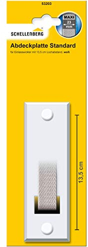 Schellenberg 53203 Cover Plate Belt Winder Cover Hole Spacing 13.5 cm for Belt Winders