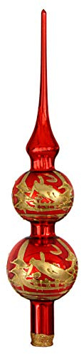 Jingle Bells Lauscha Christbaumspitze Weihnachtszeit Glanz