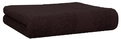 Betz Gästetuch Premium 100% Baumwolle Gästehandtuch 30x50 cm Farbe Dunkelbraun