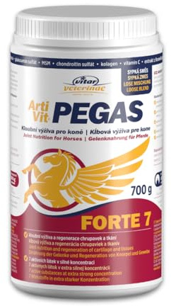 VITAR Veterinae Artivit Pegas Forte – Gelenk Ergänzungsfuttermittel für Pferde & große Hunde, MSM, Glucosamin & Chondroitin, unterstützt Beweglichkeit