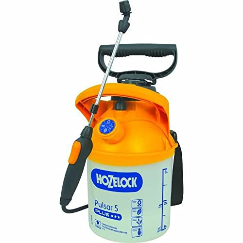Hozelock Presilus Plus Sprühflasche, Fassungsvermögen 5 l