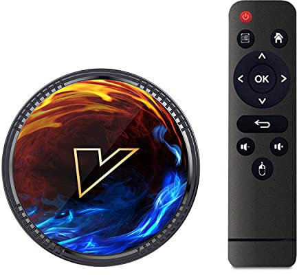 2023 Android TV Box 12.0, 4GB RAM 64GB ROM, Allwinner H618 Quad-Core 64-Bit Support 4K 3D 2.4G/5G Dual Wifi 10/1000M Ethernet with Wireless Mini Keyboard,4GB+32GB