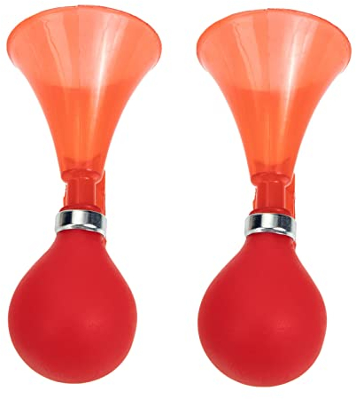 Toddmomy 2stücke Fahrrad Horn Junge Mädchen Hupe Clownhupe Rollerhupe Fahrradlenker Hupen Glocke Zufälliger Stil