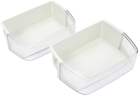 HECASA AAP73252202 AP5602939 Refrigerator Door Shelf Compatible with LG Kenmore Elite Refrigerator Door Bin AH3637058 PS3637058 AP5602939 AAP73252211 Replacement Only-2 PCS
