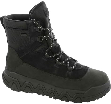 UGG Women's Terretrail Hi-top Fashion Boot, Black, 40 EU
