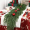 Alupssuc 6FT (180 cm) Ghirlanda di Natale Artificiale Realistica, Ghirlanda di Natale Artificiale del PE, Decorazioni di Natale del Camino Della Scala del Tocco Reale/Decorazioni di Natale all'aperto