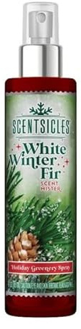 Scentsicles Scentmister Dekoration Raumspray Weiß Wintertanne