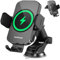 Wireless Car Phone Charger, Fast Charging 15W Auto Clamping Car Charger Phone Holder Phone Mount for iPhone16 15 14 13 12 11 Pro Max Xs, Samsung Galaxy S24 Ultra S23 S22 S21 S20 S10+ Note 9, etc