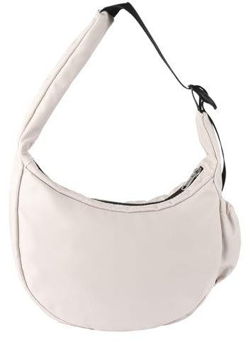 HUA ANGEL Borsa a Mezzaluna Donna Leggera con Tracolla Regolabile Borsa a Spalla Donna Ragazze Multi Tasche per Viaggio, Sport,Quotidiano e Estiva