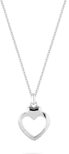 JETTE Damen-Kette 925er Silber, recycelt Zirkonia 32029965