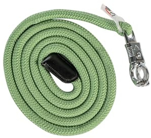 HKM Carlotta Strick mit Panikhaken, Jade, 180 cm