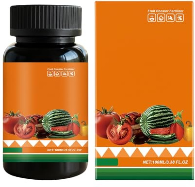 Bio Dünger Für Obstbäume,100 ml Zitruspflanzendünger - Flüssigdünger mit Wurzelaktivator für Tomaten Zimmerpflanzen Sträucher Beete Blumenbeete