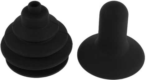 HOMSFOU Elektrorollstuhl Zubehör Satz Joystick Kappe und Staubschutzabdeckung Ersatzteile für Rollstuhlsteuerung und Handgriffe Staubdicht Kompatibel mit Elektrorollstühlen für Senioren