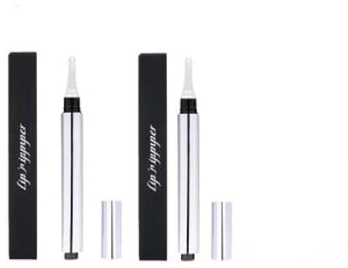 2 Stück Extreme Lip Plumper, Plumpy Lippen-Booster Extrem, 10ml Lippen Booster Für Vollere Lippen, Lippenserum Für Trockene Lippenn, Feuchtigkeitsspendend Lippenöl Vor Dem Make Up Sofortiger