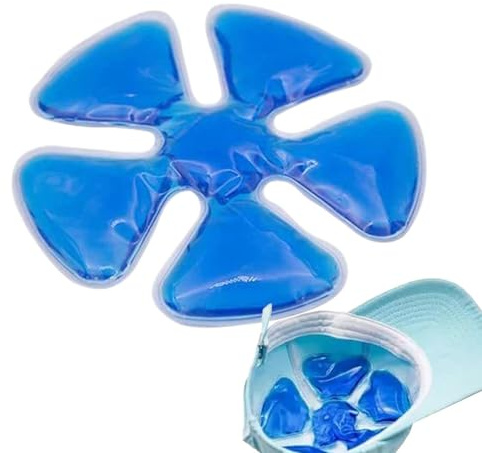 Pack de froid pour casque de chantier Accessoires Chapeau Pliables