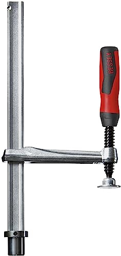 BESSEY Spannelement mit fixer Ausladung TW28-30-14-2K, Spannweite 300 mm Ausladung 140 mm, 28 mm Ø, Positionsgenaues individuelles Spannen, Gewicht 1,70 Kg