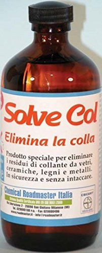 SOLVE COL - prodotto speciale per eliminare i residui di collanti -- 250 ml