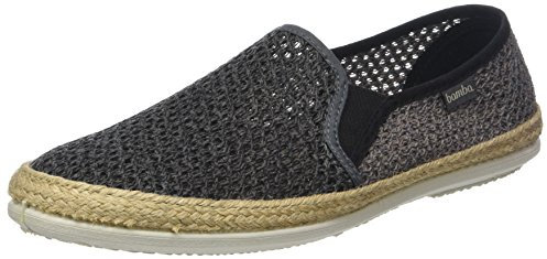 Wamba By Victoria Copete Elásticos Rejilla Bicolor, Zapatillas Unisex Adulto, Negro, 40 EU