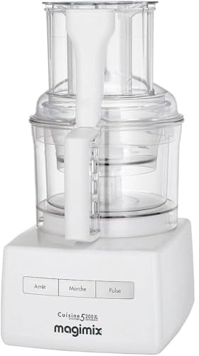 ZZZ Magimix Robot de cuisine Compact 5200 XL Argent/Blanc