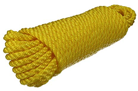 10mm x 20m Multi-Purpose Utility Polypropylene Rope High Vis Fastener Fastening