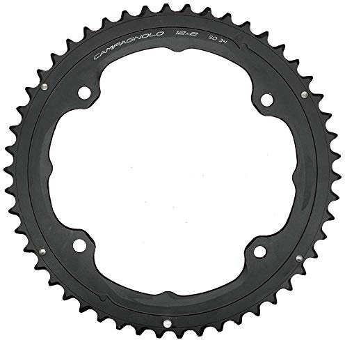 Campagnolo Unisex – Erwachsene Super Record 12s Kettenrad, Schwarz, One Size
