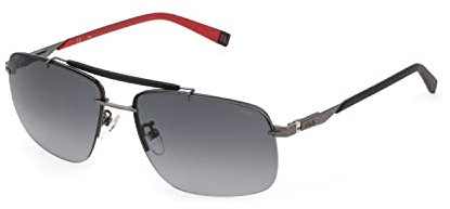 Fila SFI210 Occhiali, Total Shiny Gun, 61 Uomo, Total Shiny Gun