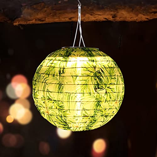 Starnearby 8 inch Solarlaterne Hängende Garten Wetterfeste Lampion, Außen Wasserdicht LED Solar Laterne Für Outdoor Hochzeit, Terrasse Fest Dekoration 20CM(C)